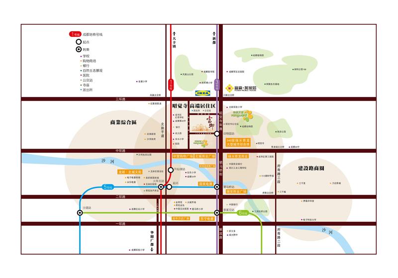 维多利亚富御区位图