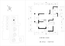 汇厦少城1期百花里2室2厅1卫77.04平户型