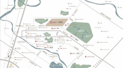 翠怡峰荟1期区位图