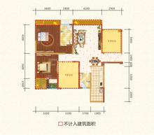 蓉树园4室2厅100.00平户型