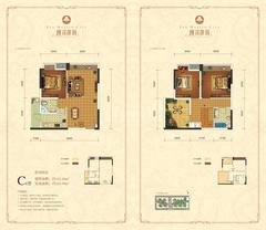 林溪康城4室2厅2卫111.07平户型