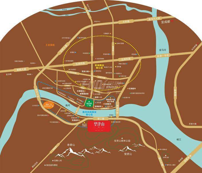区位图