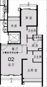 2号户型C1首层1