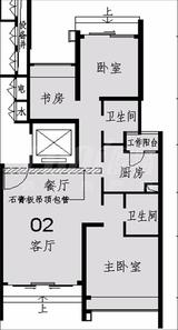 i-都会S 3室2厅2卫 89.38平米