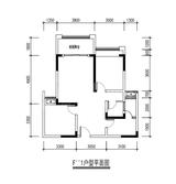 王府花园三期 2室2厅1卫 84.17平米