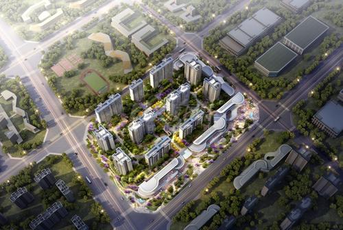 鹿溪樾府小区1期效果图