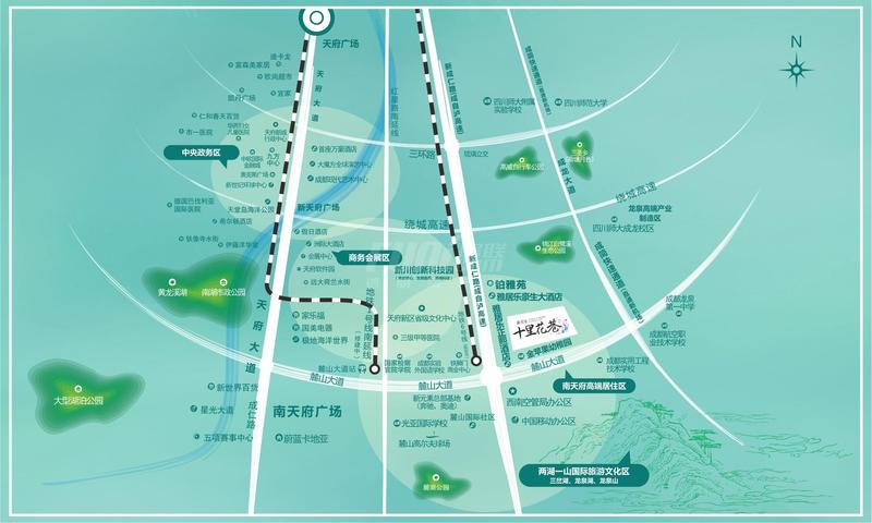 区位图