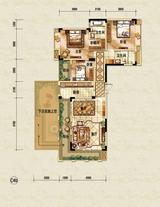 古川上苑 4室3厅3卫 222.37平米