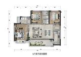 旭辉广场1期 3室2厅2卫 119.00平米