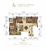 隆腾·凌云府1期 4室2厅2卫 122.00平米