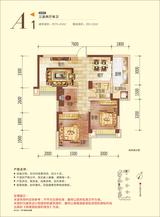 欧郡（温江） 3室2厅1卫 79.45平米