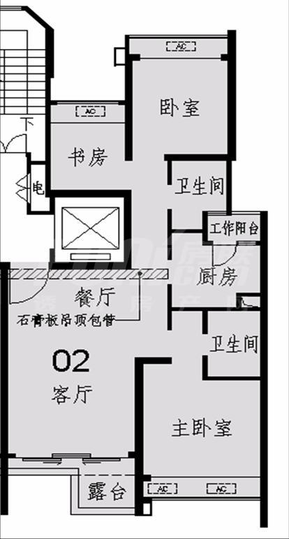 2号房c1偶数层