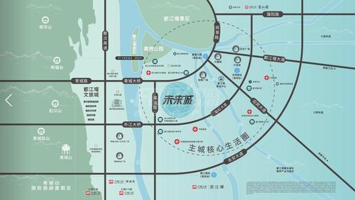 未来城天屿阁1期区位图