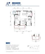 河畔新世界 3室2厅2卫 129.40平米