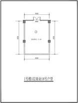 1#号楼1层商业18号户型