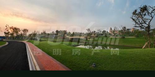 置信牧山丽景墅院B区1期实景图