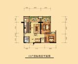 金山御景蓝湾 2室2厅1卫 87.47平米