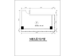 俊屹中心1期56.68平户型