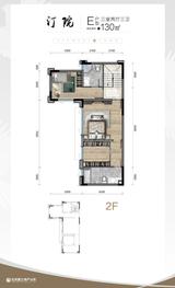 建邦花溪府1期 3室2厅3卫 130.00平米
