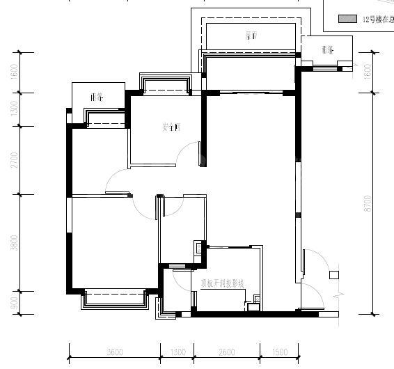 12栋1单元4号房