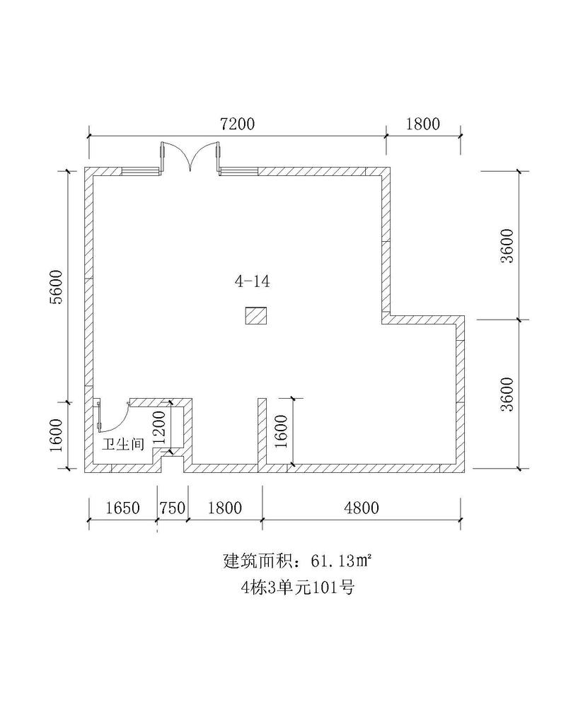 4栋3单元101号