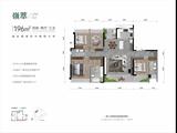 杉岭居1期 4室2厅3卫 196.00平米