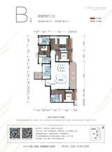 蓝光江安城6期 1室 155.00平米