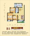广慧好望角3室2厅1卫89.51平户型