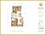 临江尚品花园1期 3室2厅2卫 106.00平米