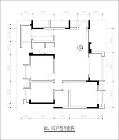 王府花园三期3室2厅2卫111.54平户型