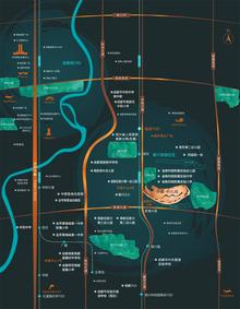 中旅千川阅南苑1期区位图