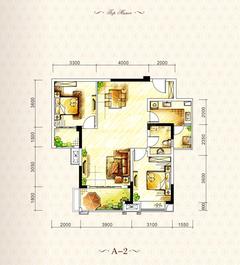 瑞云壹号村庄2室2厅1卫92.00平户型