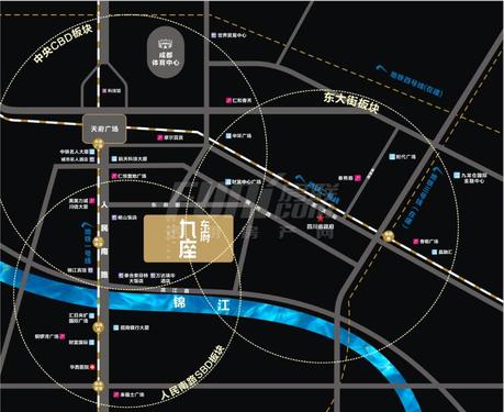 东府九座区位图