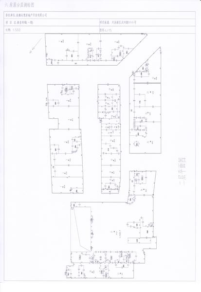 商业三层平层图
