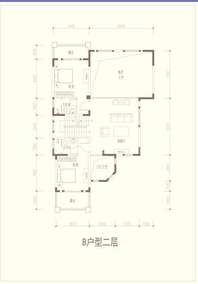 中信云栖谷四期B户型