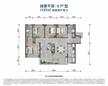 龙湖九里熙上小区1期4室2厅2卫141.00平户型