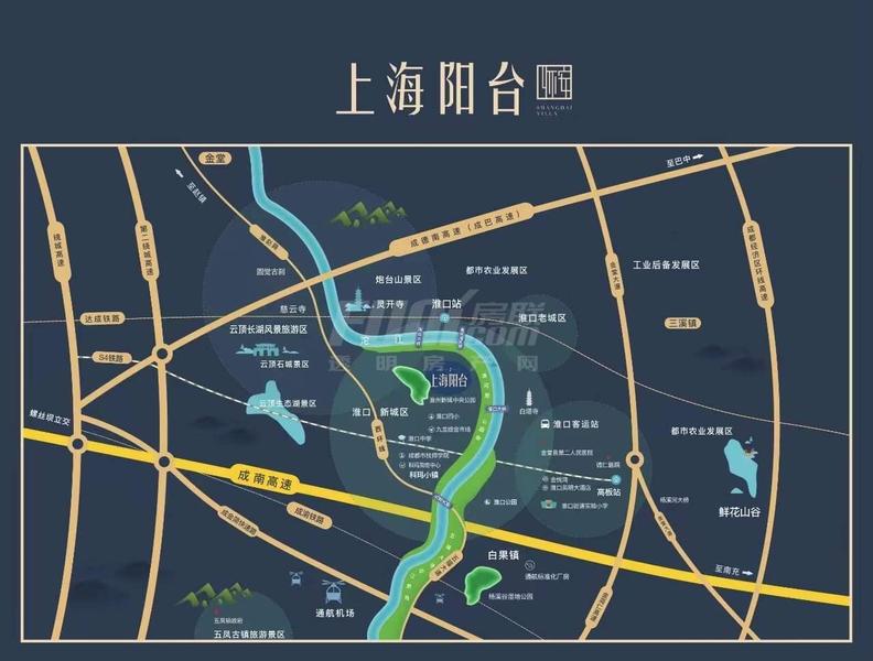 区位图