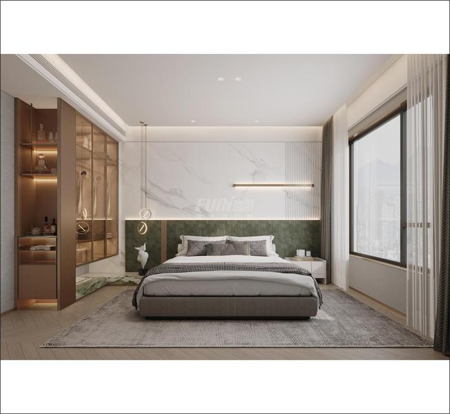 86m²，102m²样板效果图