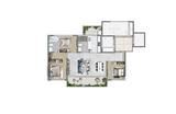 润泽府 3室2厅2卫 118.00平米