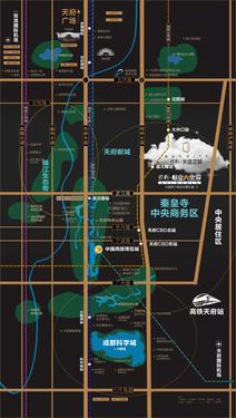 保利天空之城1期区位图