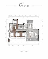 玖宸园1期 4室2厅3卫 162.00平米