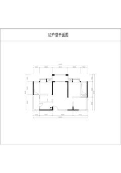 三江佳源小区1期3室2厅1卫92.82平户型
