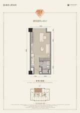 朗诗·上林华府1期  46.00平米