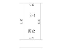 淮口江上明珠50.56平户型