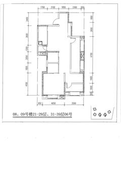 江宇天府城二期3室2厅2卫105.64平户型