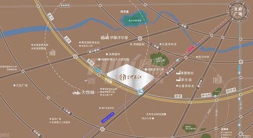 四水居1期区位图