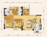 正成东区1号 4室2厅2卫 97.89平米