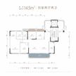 蓉上花园1期4室2厅2卫142.91平户型