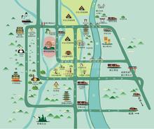 明宇豪雅青城区位图
