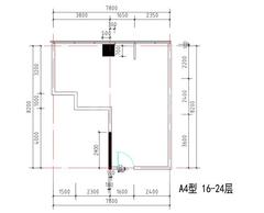 恒瑞新川中心2期68.00平户型